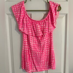 Lilly Pulitzer off the shoulder top